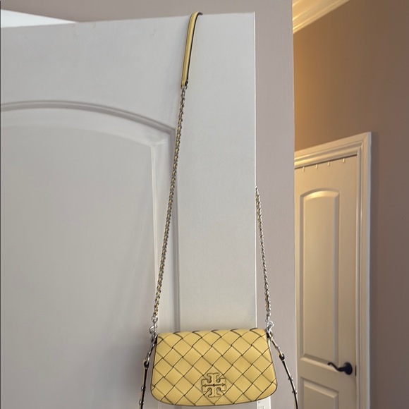 Tory Burch Yellow Crossbody Bag - Picture 2 of 7